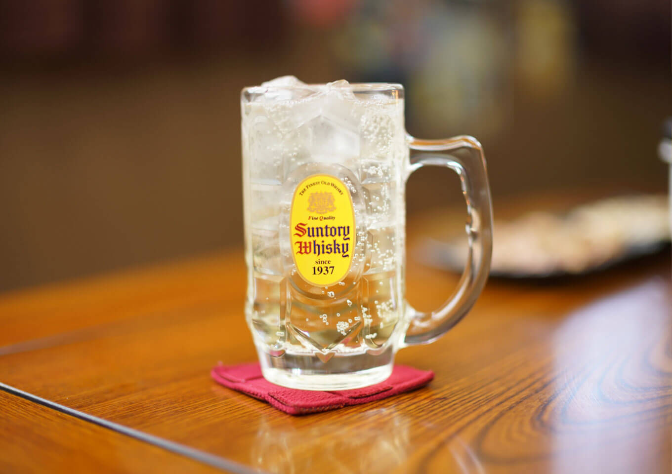 店主こだわりのハイボール