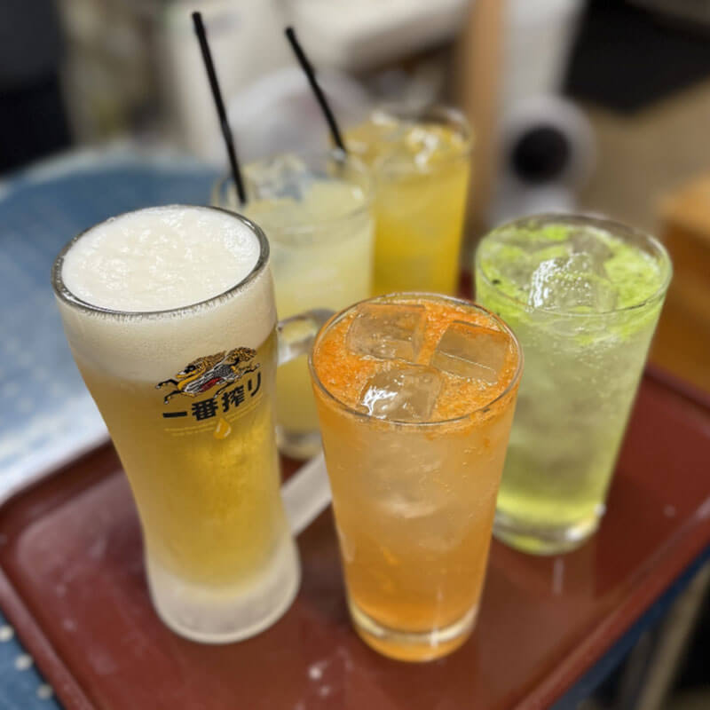 当日OK！飲み放題メニュー
